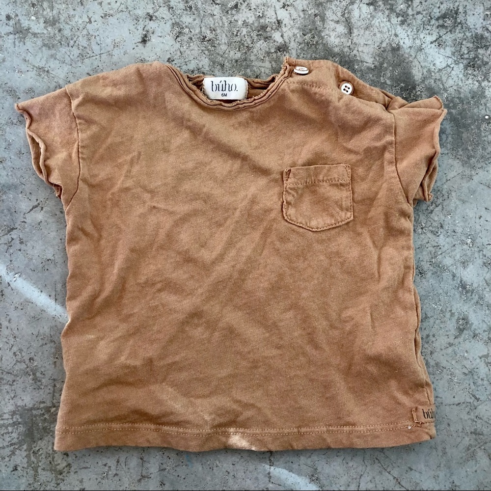 Buho baby terracotta t-shirt